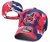 Cleveland Indians Team Logo Adjustable Hat YD (1)